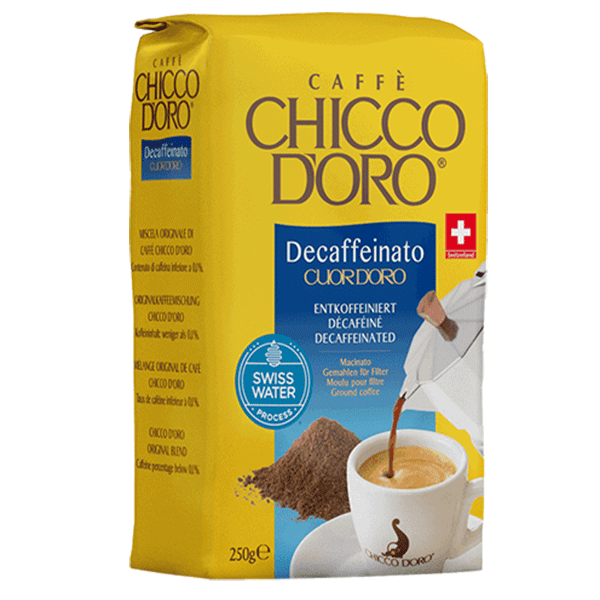 Prodotto macinato Cuor d'oro decaffeinato