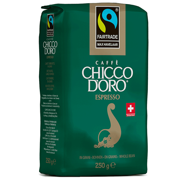 Prodotto caffè in grani Espresso Fairtrade Max Havelaar