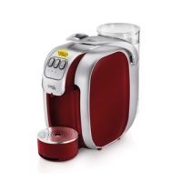 Macchina a capsule - Caffitaly s07 rossa in diagonale