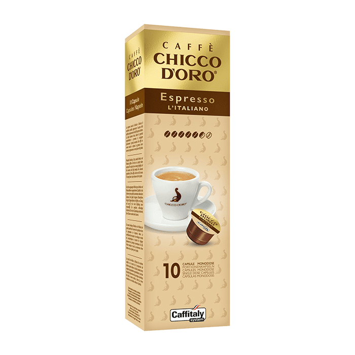 Prodotto caffè in capsule Espresso l'italiano