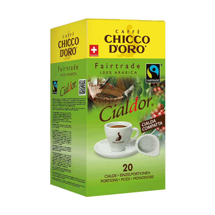 Prodotto cialda Cialdor Fairtrade 100% arabica