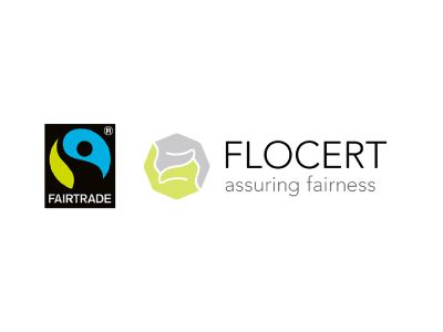 Logo certificazione Fairtrade & Flocert