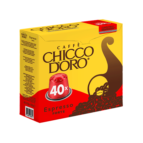 Caffè Chicco D'oro caffè espresso forte in capsule compatibili Nespresso